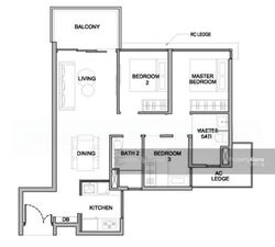 Kingsford Waterbay (D19), Apartment #550456641